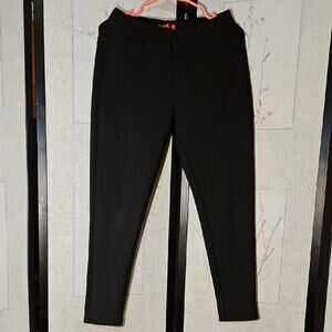 Classic Black Slim-Fit Pants